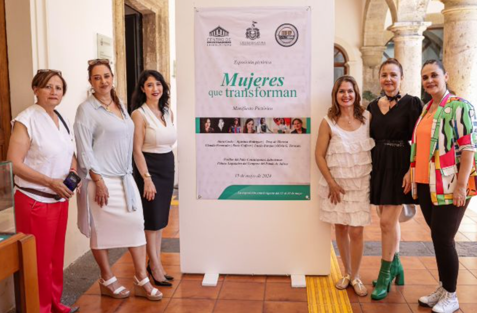 Exponen obras artísticas de mujeres en Congreso de Jalisco